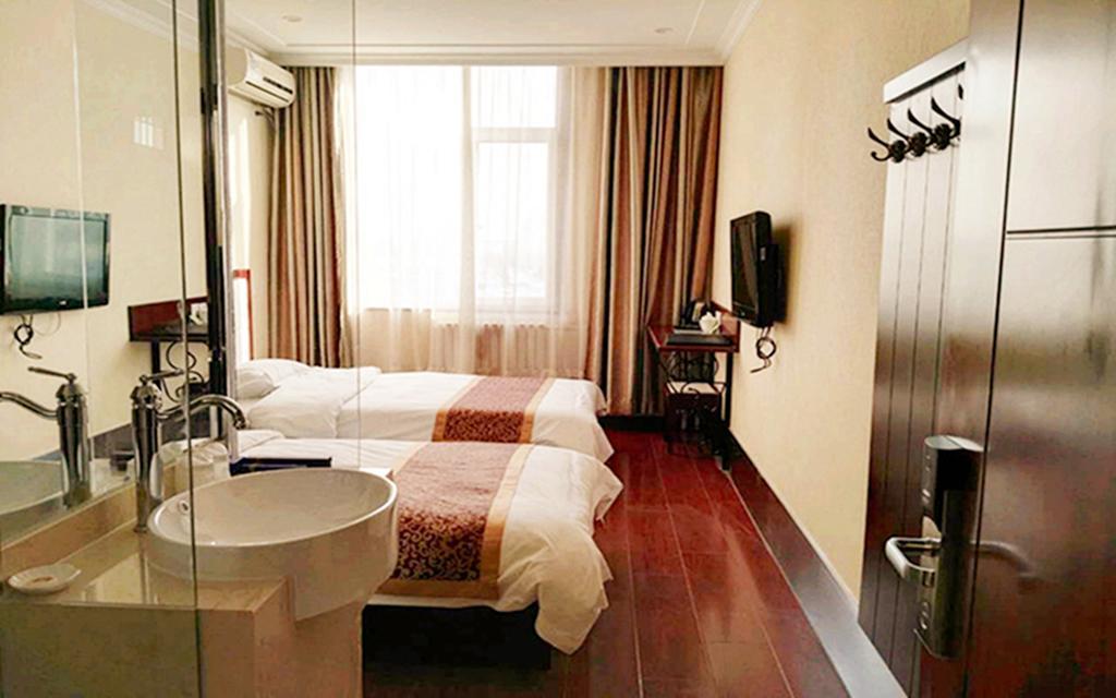 ปักกิ่ง บลู พีค็อก บิซิเนส โฮเต็ล Hotel ภายนอก รูปภาพ